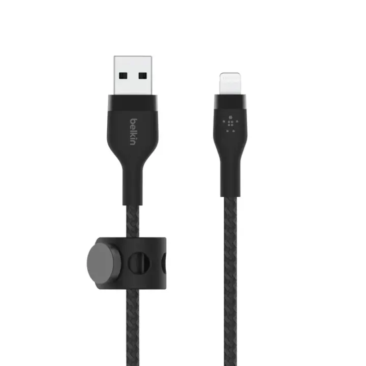 CAA010BT2MBK cable de conector Lightning 2 m Negro
