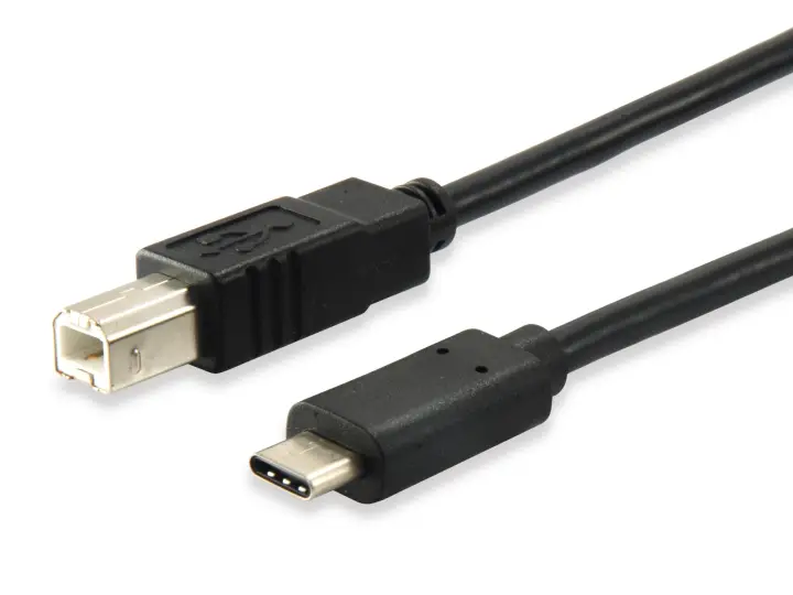 Cable USB 2.0 C a B, M/M, 1,0m