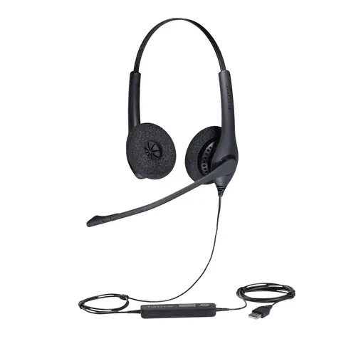 Biz 1500 Auriculares Alámbrico Diadema Oficina/Centro de llamadas USB tipo A Bluetooth Negro - Imagen 1