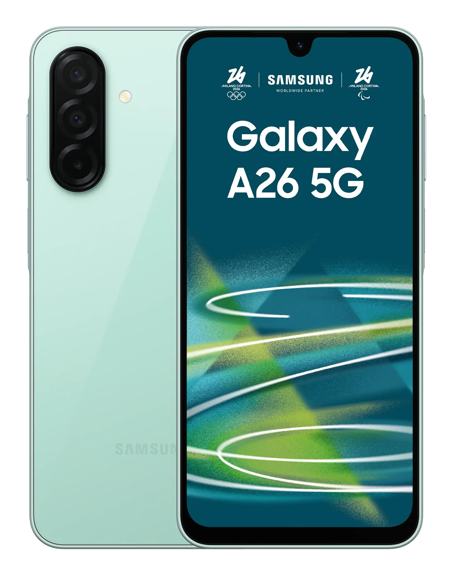 Galaxy A26 17 cm (6.7") Ranura híbrida Dual SIM Android 15 5G USB Tipo C 6 GB 128 GB 5000 mAh Color menta