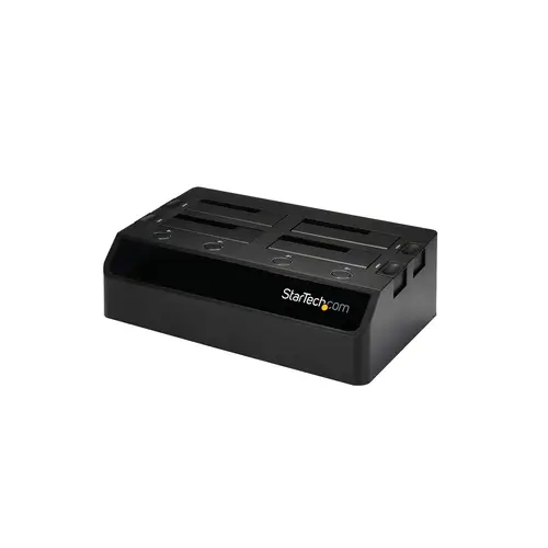 Base de Acoplamiento USB 3.0 de 4 Bahías SATA - Docking Station USB de Discos Duros o SSD SATA III de 2,5/3,5" - de Intercambio en Caliente - Carga Superior - Imagen 2