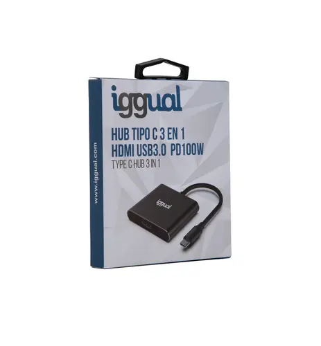 Hub tipo C 3 en 1 HDMI USB3.0 - Imagen 4