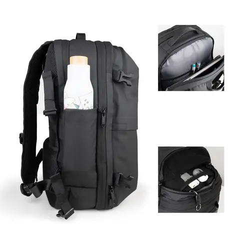 Mochila de viaje con sistema de compresión al vacío y bomba de aire - Imagen 5