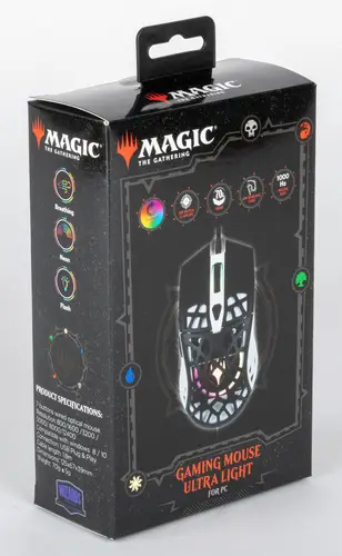 KX MAGIC ULTRA LIGHT MOUSE ratón Juego Ambidextro USB tipo A Óptico 12400 DPI - Imagen 9