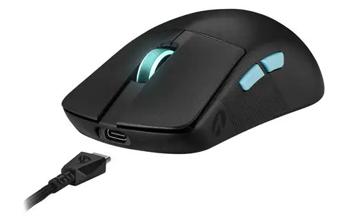 ROG Harpe Ace Aim Lab Edition ratón Juego Ambidextro RF Wireless + Bluetooth + USB Type-A Óptico 36000 DPI - Imagen 9
