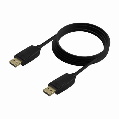 Cable DISPLAYPORT V1.2 CCS 4K@60Hz, DP/M-DP/M, Negro, 2.0m - Imagen 2
