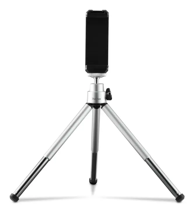 Fancy 2in1 tripode Smartphone/Cámara digital 3 pata(s) Plata