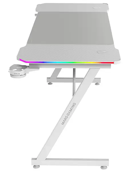 MGD-X140RGB, Mesa Gaming Ergonómica, Iluminación ARGB con Mando..