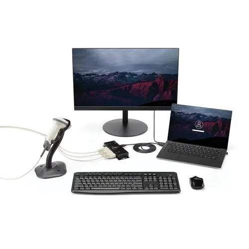 Concentrador Adaptador USB a Serie RS232 DB9 4 Puertos  Riel DIN Industrial y Montaje en Pared - Imagen 4