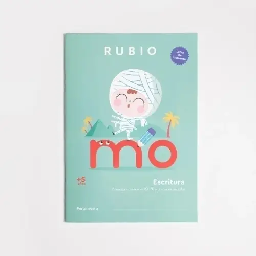 CUADERNO RUBIO A4 ESCRITURA IMPRENTA 5