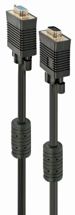 VGA M/F 1.8m cable VGA 1,8 m VGA (D-Sub) Negro