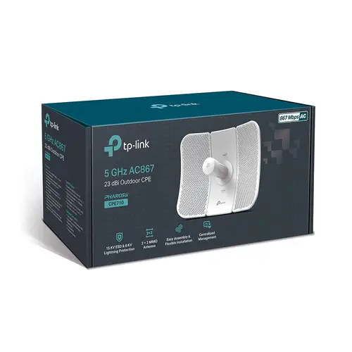 CPE710 punto de acceso inalámbrico 867 Mbit/s Blanco Energía sobre Ethernet (PoE) - Imagen 3