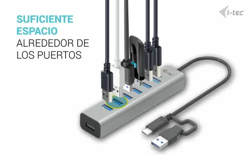 USB-C Charging Metal HUB 7 Port - Imagen 7
