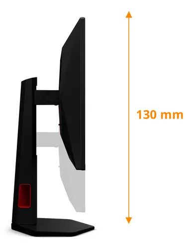 G4 25G4KUR pantalla para PC 62,2 cm (24.5") 1920 x 1080 Pixeles Full HD LED Negro, Rojo - Imagen 3