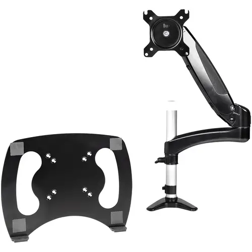 Brazo de Soporte de Sobremesa para Ordenador Portátil - Brazo Articulado para Portátil o para Monitor de 34 Pulgadas - Bracket de Montaje VESA para Portátil - Soporte Ergonómico Ajustable - Imagen 2