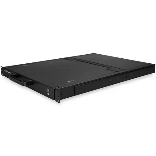 Consola KVM de 16 Puertos para Montaje en Rack con Cables de 1,8m - Teclado QWERTY - Conmutador KVM integrado con monitor LCD de 17" - Switch KVM LCD 1U - OSD - 50000 MTBF - Imagen 5