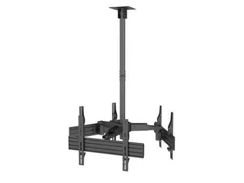 Soporte de TV de triple pantalla para montaje en techo de 37"-65 - Imagen 1