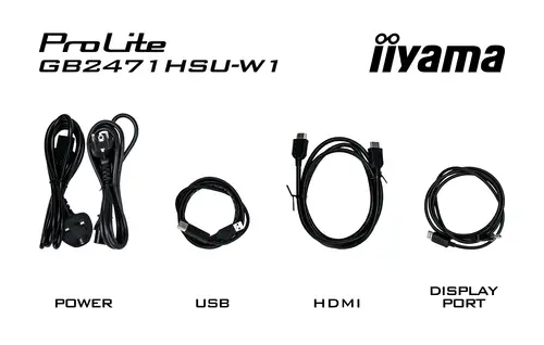 G-MASTER GB2471HSU-W1 pantalla para PC 60,5 cm (23.8") 1920 x 1080 Pixeles Blanco - Imagen 13