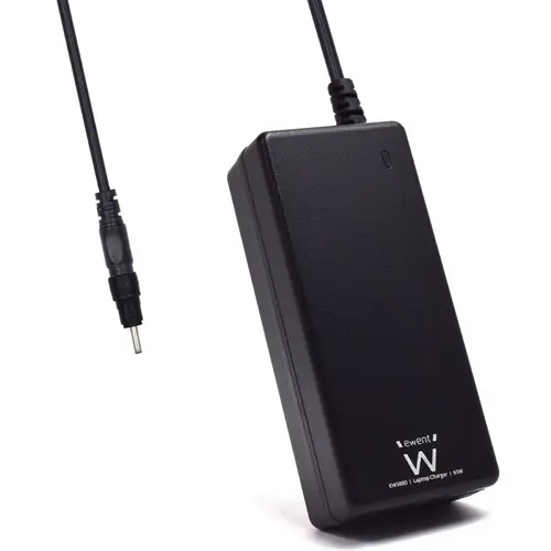 EW3883 adaptador e inversor de corriente Interior 65 W Negro - Imagen 1