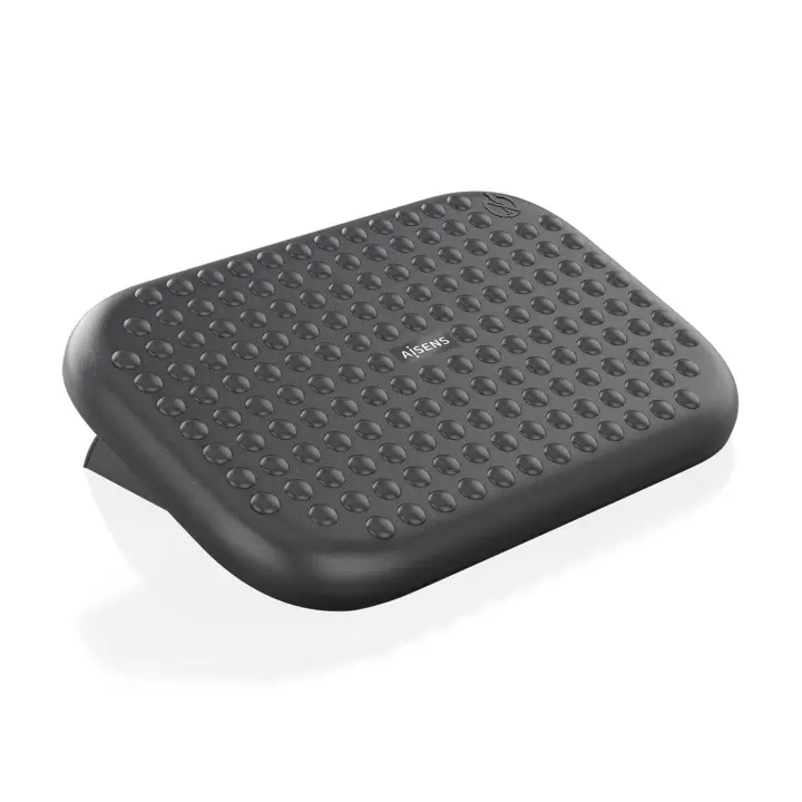 Reposapiés inclinable, Negro