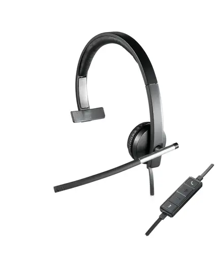 981-000514 auricular y casco Auriculares Alámbrico Diadema Oficina/Centro de llamadas USB tipo A Negro, Plata - Imagen 1