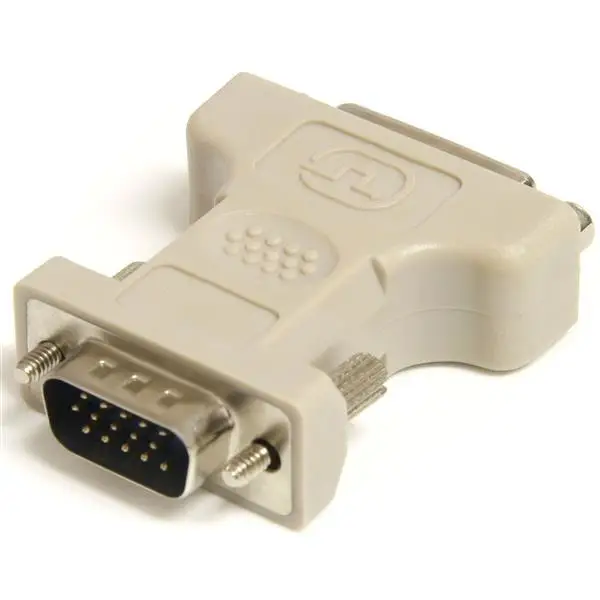 Adaptador Conversor DVI-I a VGA - DVI-I Hembra - HD15 Macho - Bla..