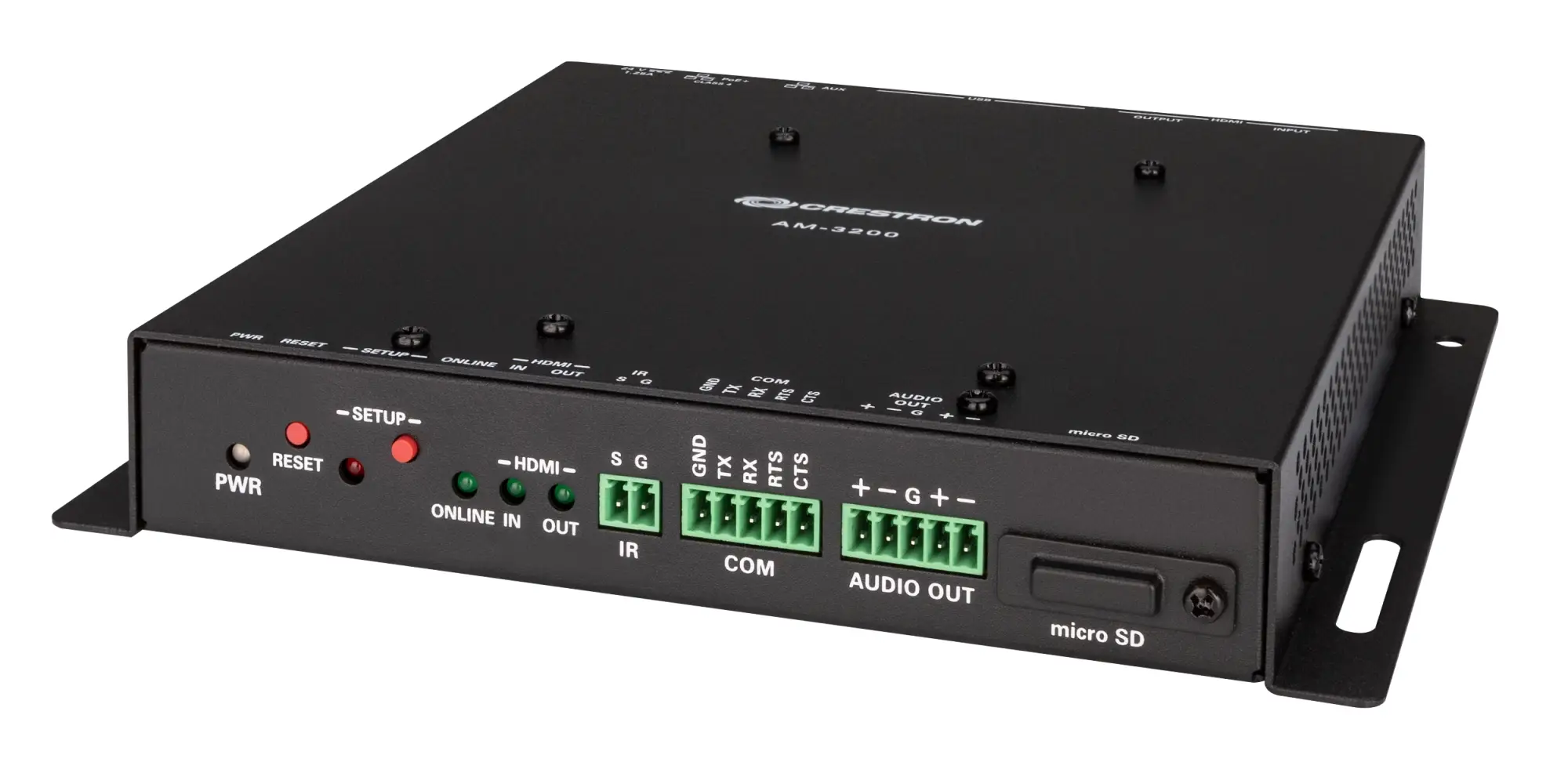 AM-3200 extensor audio/video Repetidor de señales AV Negro