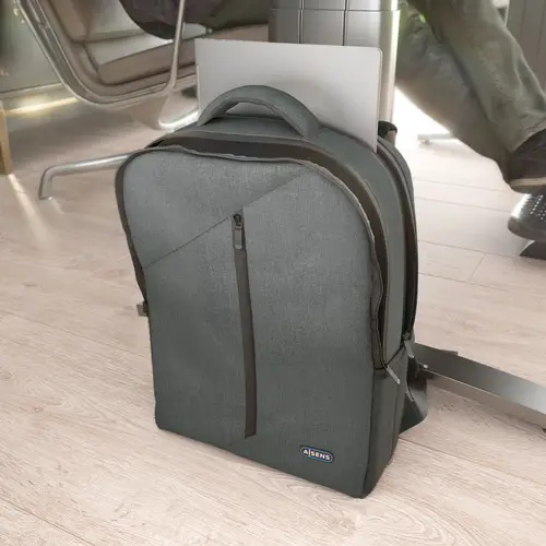 Mochila premium para portátil 15.6, Gris - Imagen 5