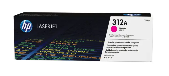 Cartucho de tóner 312A magenta para LaserJet