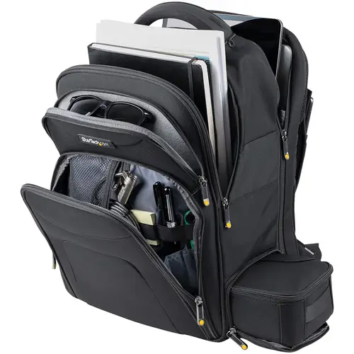 Mochila Ergonómica con Carcasa de Accesorios Removible para Ordenador Portátil de 17,3 Pulgadas - Morral para Profesionales de la Informática - de Viajes, Trabajo - Imagen 4