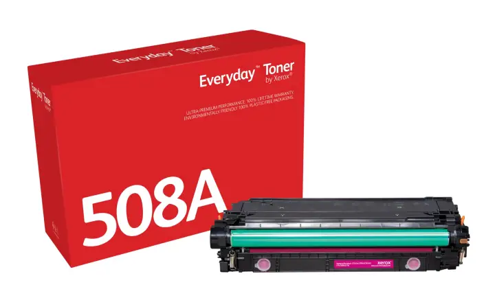 Everyday El tóner Everyday Magenta de Xerox es compatible con HP 508A (CF363A), Capacidad estándar
