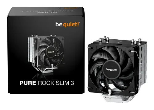 Pure Rock Slim 3 Procesador Refrigerador de aire 10 cm Plata 1 pieza(s) - Imagen 5