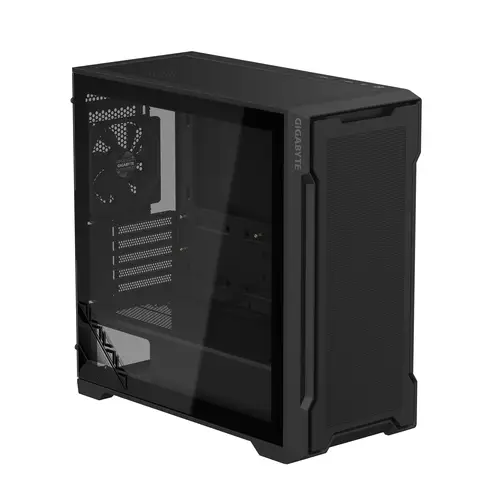C102 GLASS Midi Tower Negro - Imagen 2