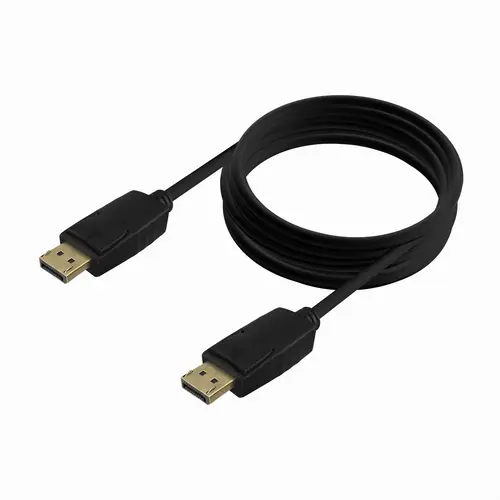 Cable DISPLAYPORT V1.2 CCS 4K@60Hz, DP/M-DP/M, Negro, 3.0m - Imagen 2