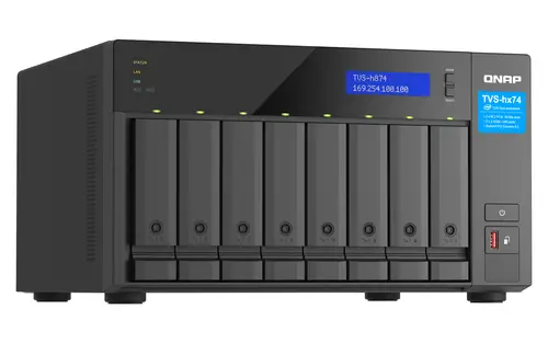 TVS-H874T-I9-64G servidor de almacenamiento NAS Torre Intel® Core i9 64 GB DDR4 0 TB QNAP QTS Negro - Imagen 4