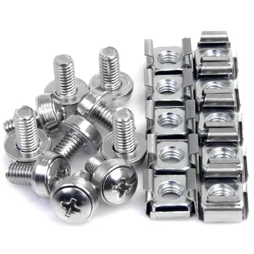 Paquete de 50 Tornillos y Tuercas Enjauladas Cage Nuts M6 - Imagen 2