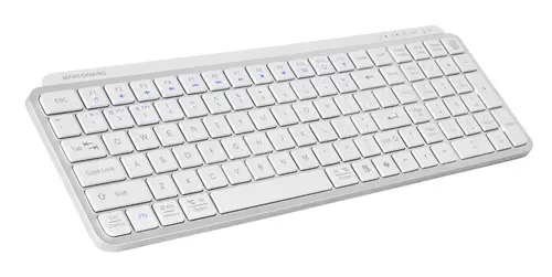 MK-SILENKEYS teclado Universal RF Wireless + Bluetooth QWERTY Español Blanco - Imagen 1