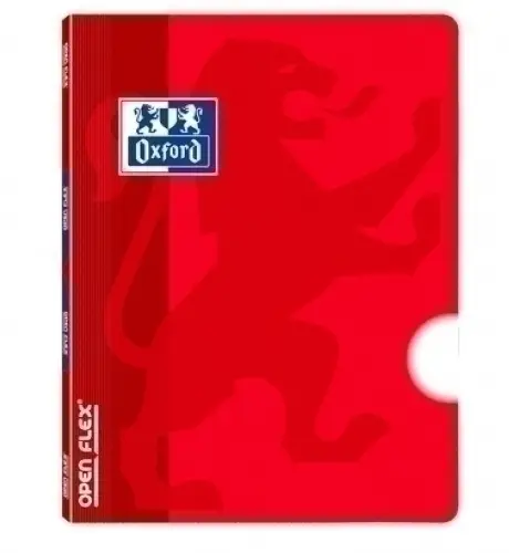 LIBRETA GRAP.OXFORD SCH.A4 48h LISO ROJO - Pack de 40 unidades