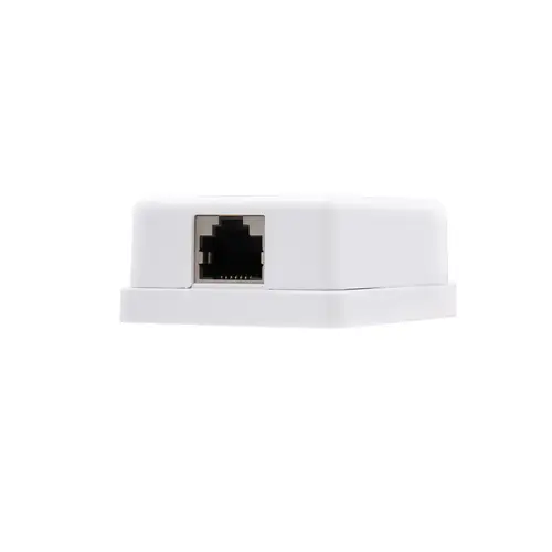 ROSETA DE SUPERFICIE PARA RJ45 CAT.6 FTP 1 TOMA, BLANCO - Imagen 2