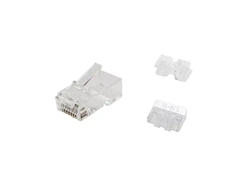121146 conector RJ-45 Transparente - Imagen 1