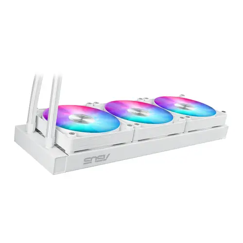 MAX Gaming LC 360 ARGB LCD White Edition Procesador Sistema de refrigeración líquida todo en uno 12 cm Blanco - Imagen 13