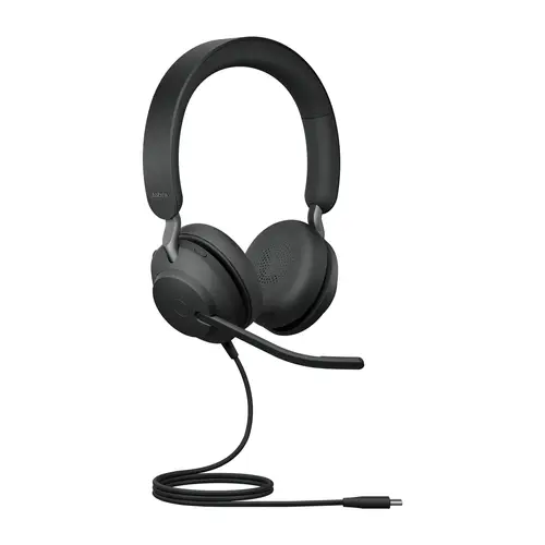 Evolve2 40 SE Auriculares Alámbrico Diadema Llamadas/Música USB Tipo C Negro - Imagen 4
