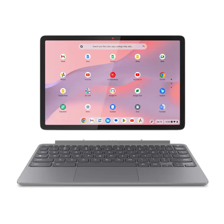 Chromebook Duet 11M889 MediaTek Kompanio 838 27,8 cm (10.9") Pantalla táctil WUXGA 8 GB LPDDR4x-SDRAM 128 GB eMMC Wi-Fi 6 (802.11ax) ChromeOS Español Gris