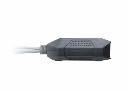 Switch KVM formato cable DisplayPort USB de 2 puertos selector remoto de puerto - Imagen 5