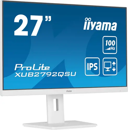 ProLite XUB2792QSU-W6 pantalla para PC 68,6 cm (27") 2560 x 1440 Pixeles Wide Quad HD LED Blanco - Imagen 3