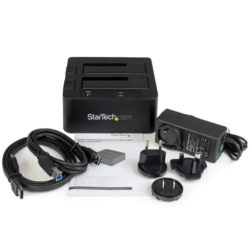 Docking Station eSATA USB 3.0 con UASP de 2 Bahías para Disco Duro o SSD SATA de 2,5 o 3,5 Pulgadas - Imagen 6