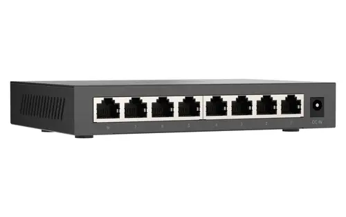 QSW-1108-8T-R2 switch No administrado 2.5G Ethernet (100/1000/2500) Escritorio Negro - Imagen 2