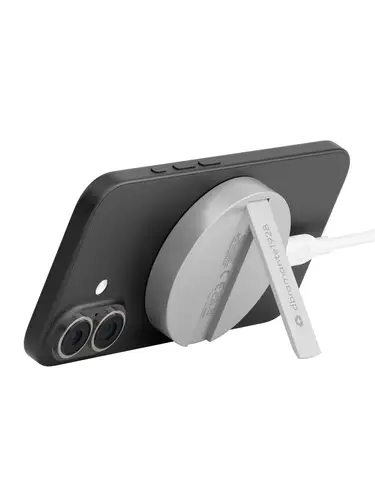 CH15WLAL7263 cargador de dispositivo móvil Smartphone Gris USB Cargador inalámbrico Carga rápida Interior - Imagen 1