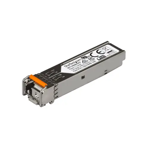 Módulo Transceptor SFP Compatible con MSA sin Codificar - 1000BASE-BX - Fibra BiDi Ethernet Gigabit Monomodo (SMF) de 1 GbE - Imagen 1