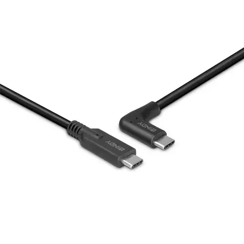 32017 cable USB USB 3.2 Gen 2 (3.1 Gen 2) 0,5 m USB C Negro - Imagen 3